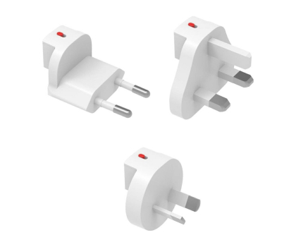 Adapter podrózny 4smarts Worldplug do GaN Flex Hybrid Charger UK EU AU